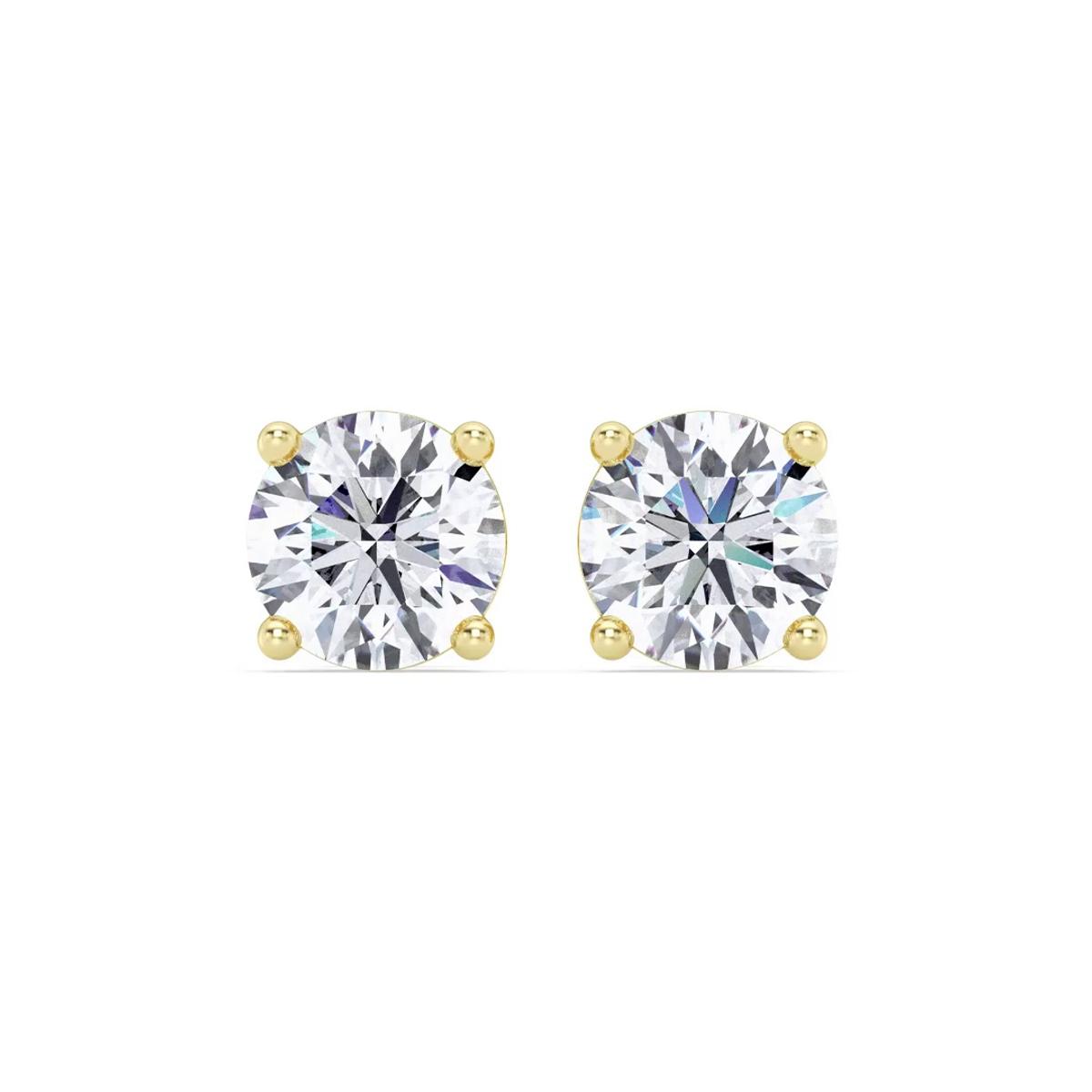 360 degree view of Lab Diamond Stud Earrings (6 ct. tw.)