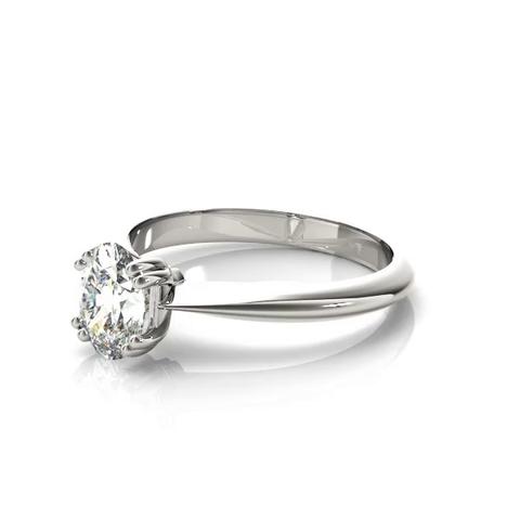 360 degree view of Emily Double Prong Solitaire Engagement Ring