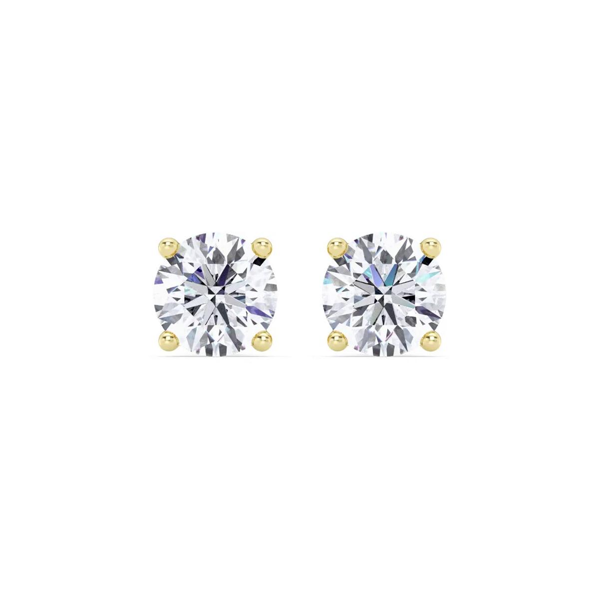 360 degree view of Lab Diamond Stud Earrings (3 ct. tw.)