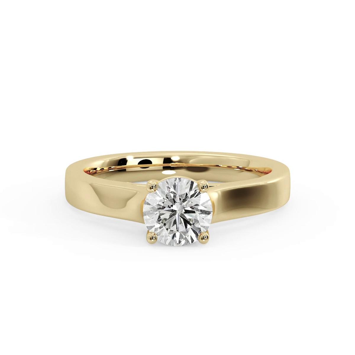 360 degree view of Cameron Trellis Style Solitaire Engagement Ring