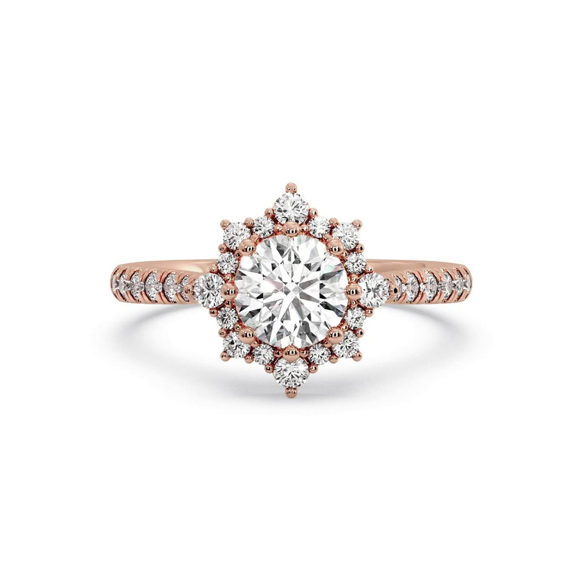 360 degree view of Daniela Engagement Ring