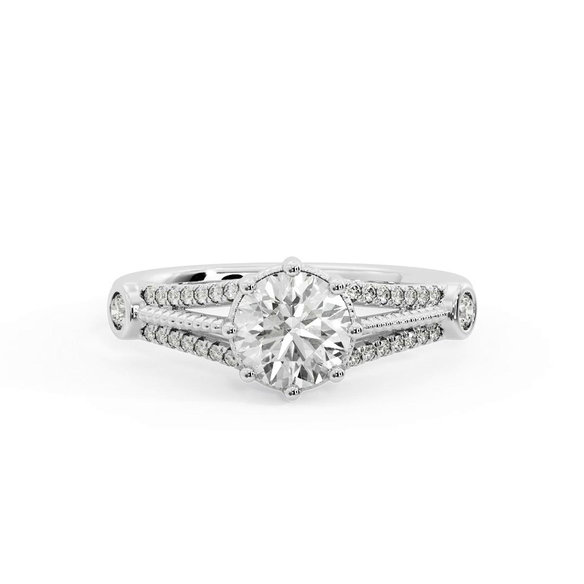 360 degree view of Catherine Engagement Ring
