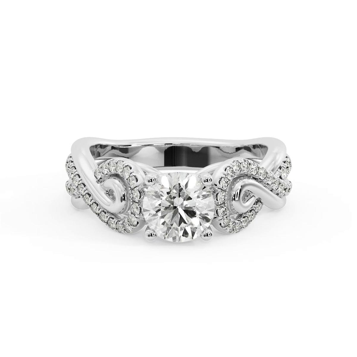 360 degree view of Kimberly Matching Band For Engagement Ring