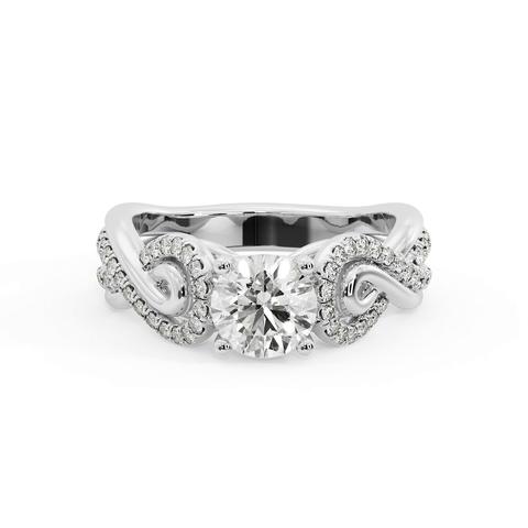 360 degree view of Kimberly Matching Band For Engagement Ring