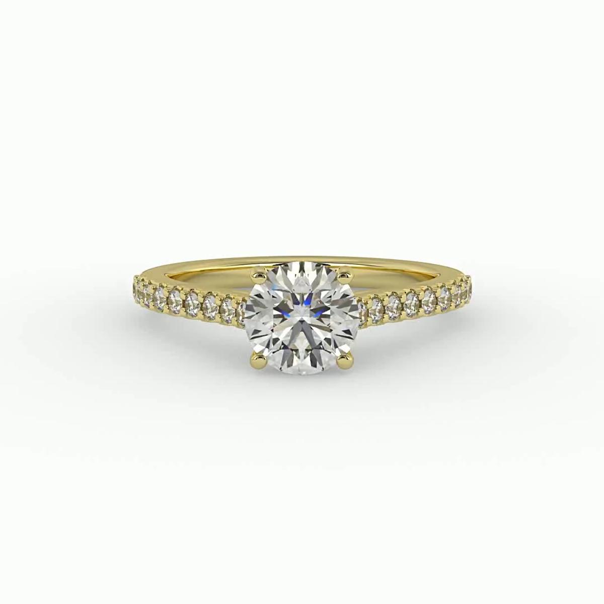 360 degree view of Payton Engagement Ring
