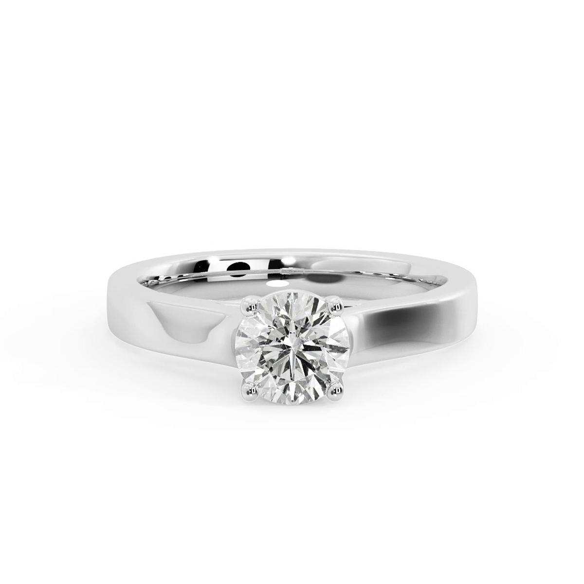 360 degree view of Cameron Trellis Style Solitaire Engagement Ring