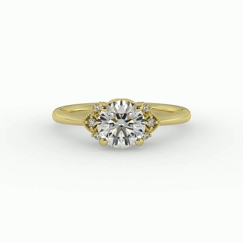 360 degree view of Lila Engagement Ring