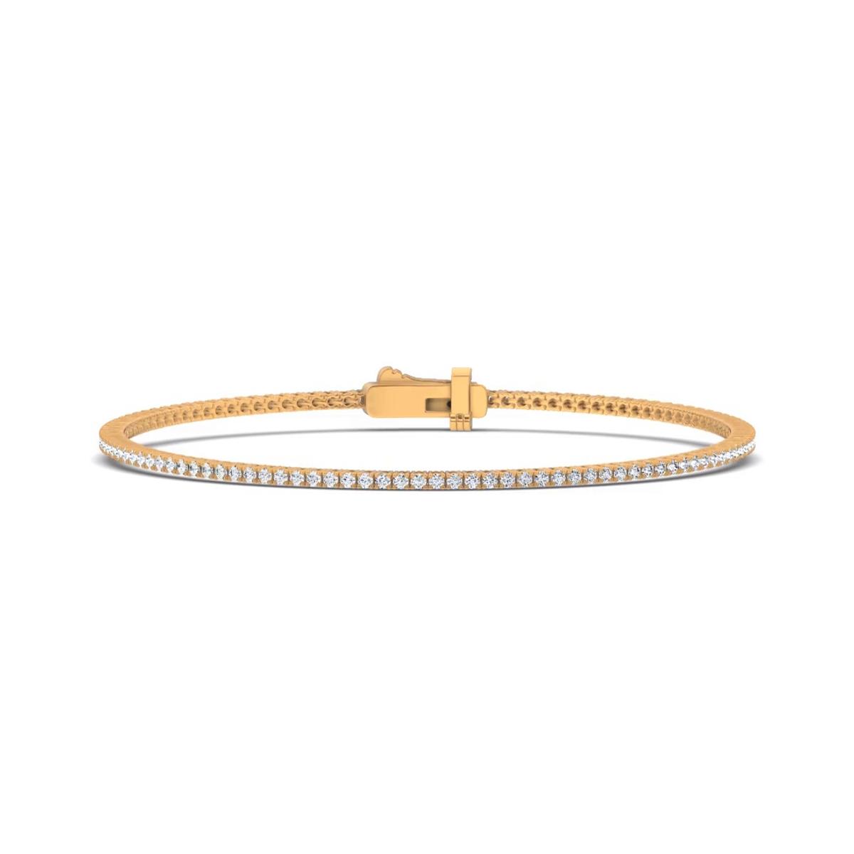 360 degree view of Lab Diamond Tennis Bracelet (1 ct. tw.)