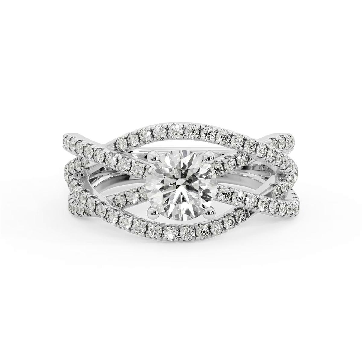 360 degree view of Lena Engagement Ring
