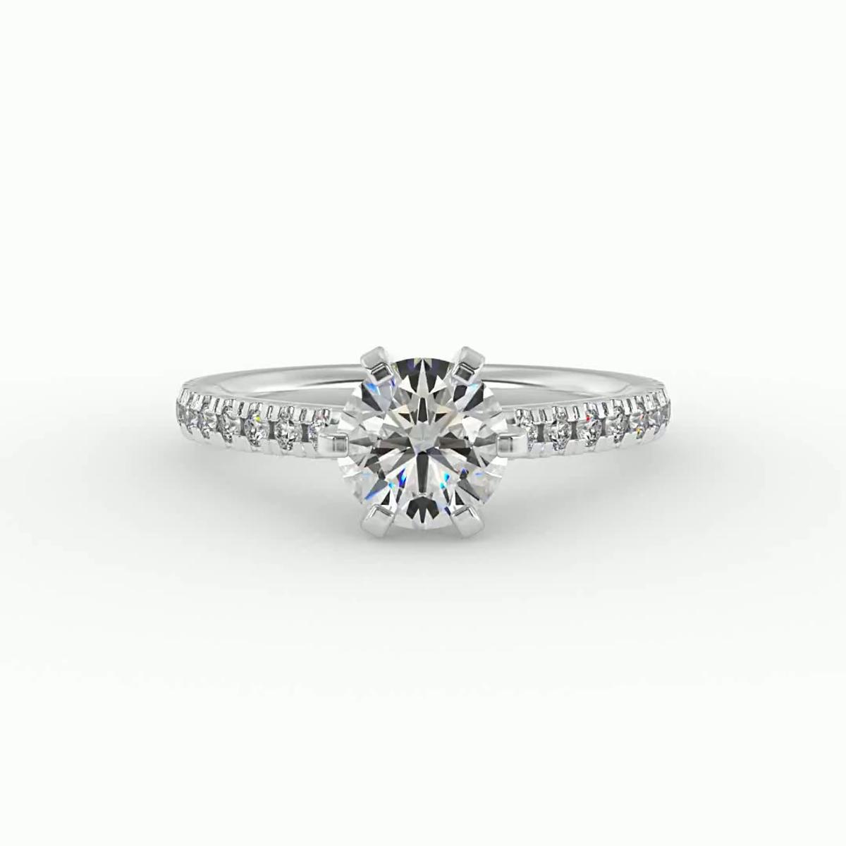 360 degree view of Finley Engagement Ring