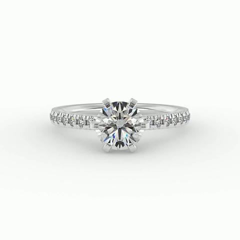 360 degree view of Finley Engagement Ring