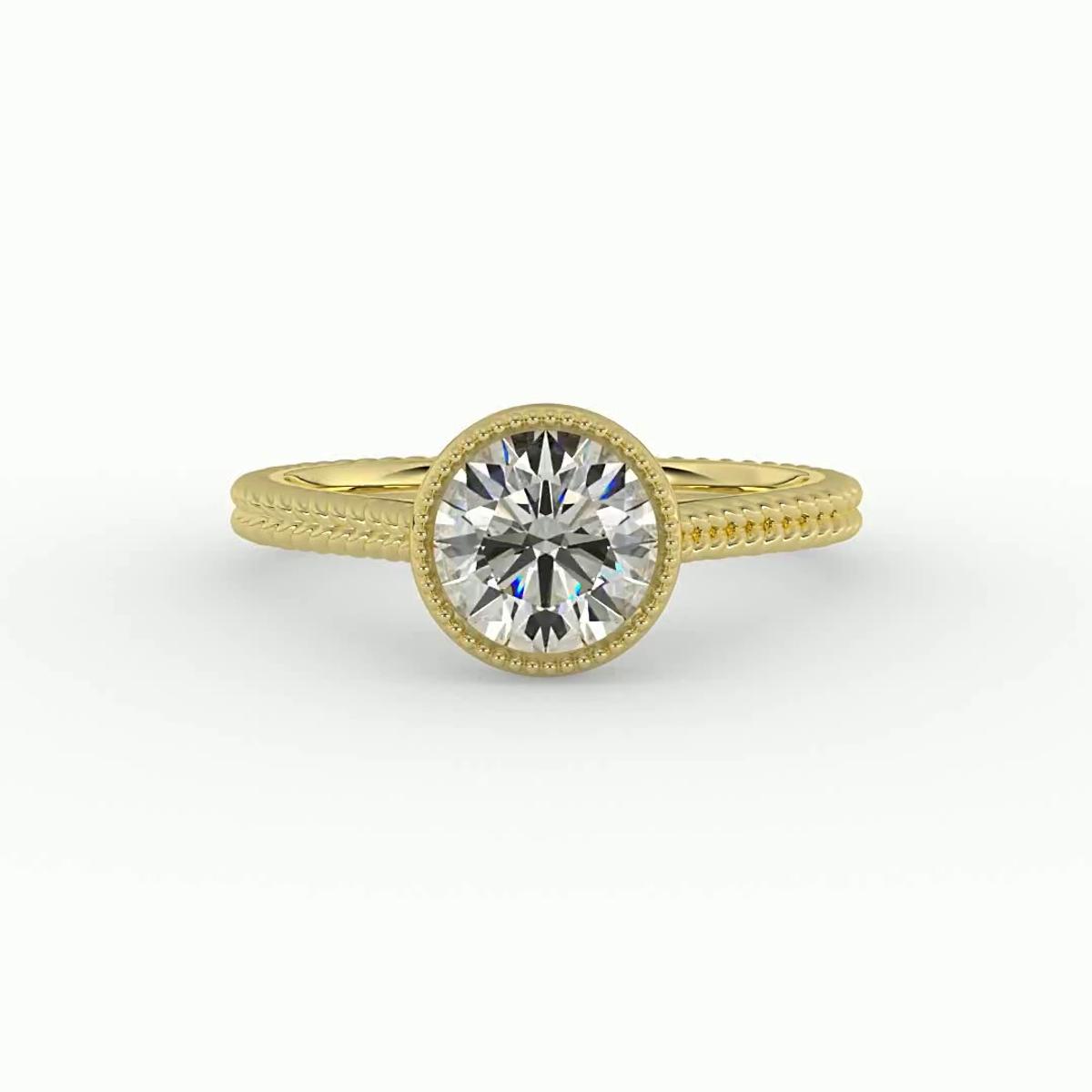 360 degree view of Elsie Engagement Ring