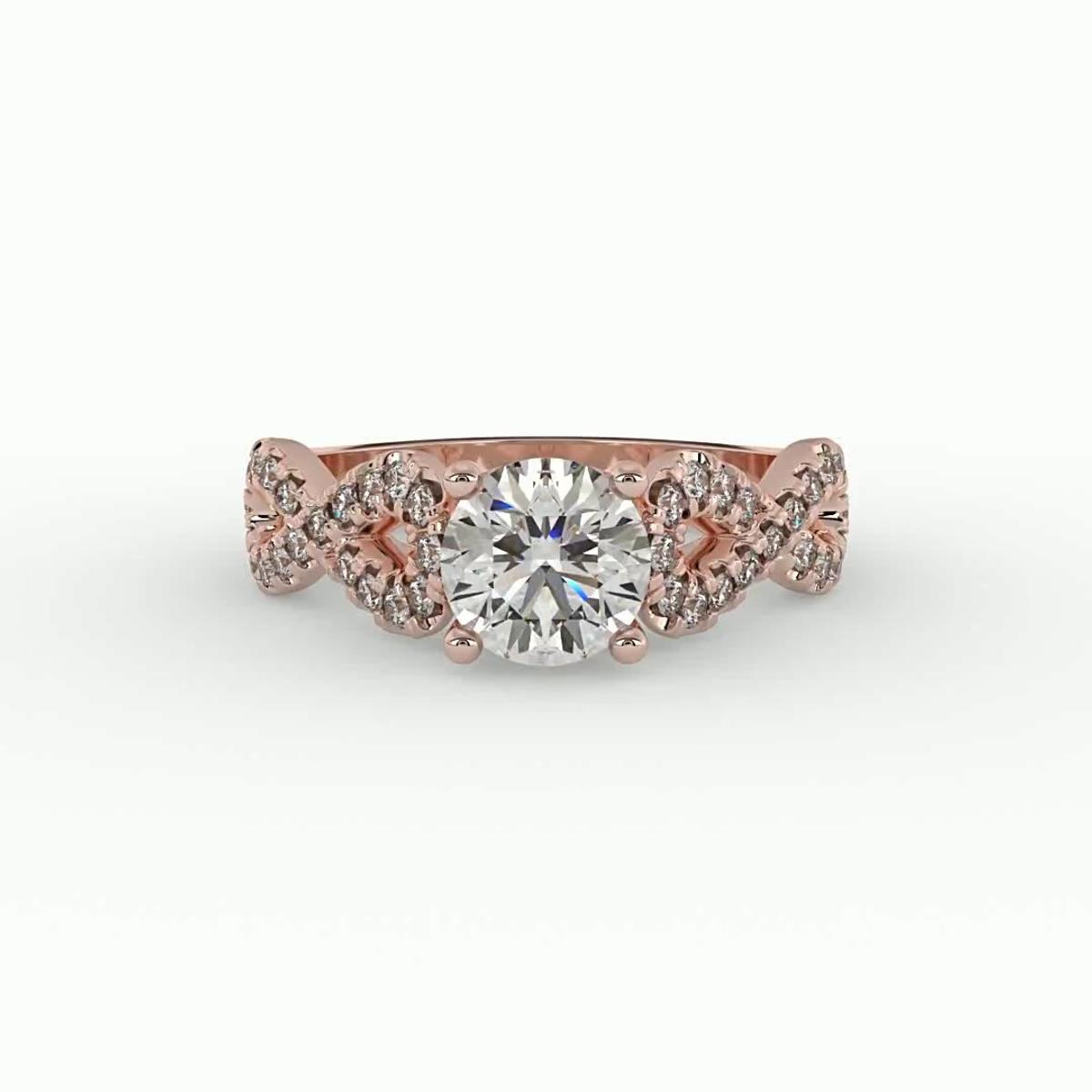 360 degree view of Sara Engagement Ring
