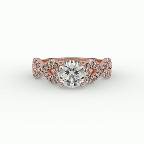 360 degree view of Sara Engagement Ring