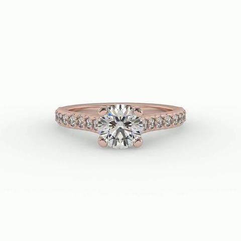 360 degree view of Margot Engagement Ring