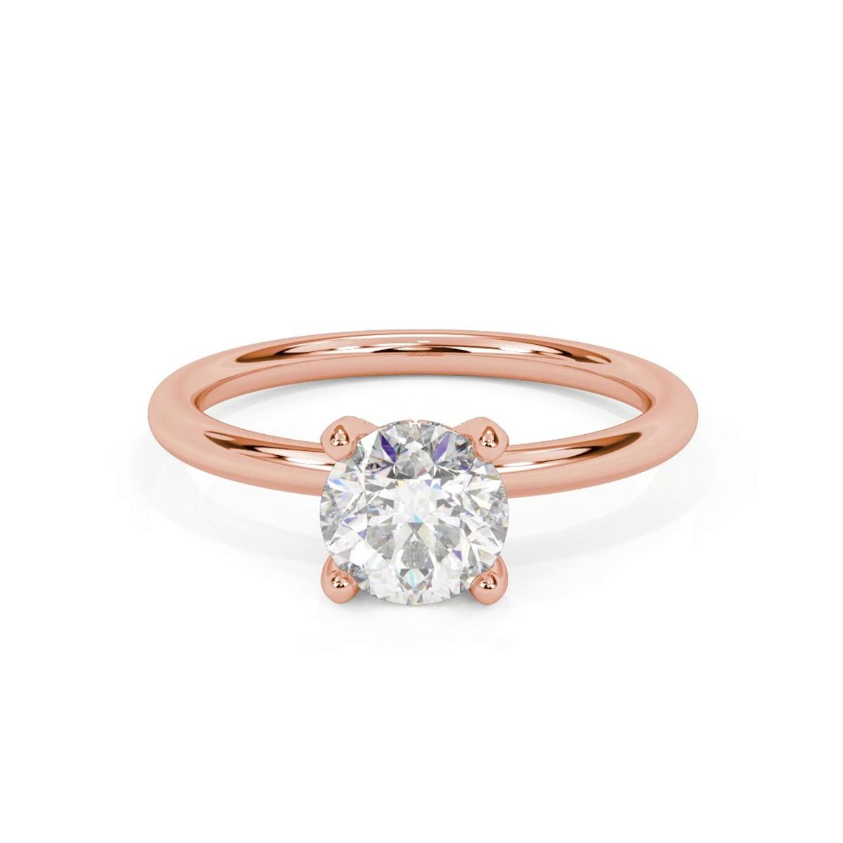 360 degree view of Paloma Diamond Prong Engagement Ring