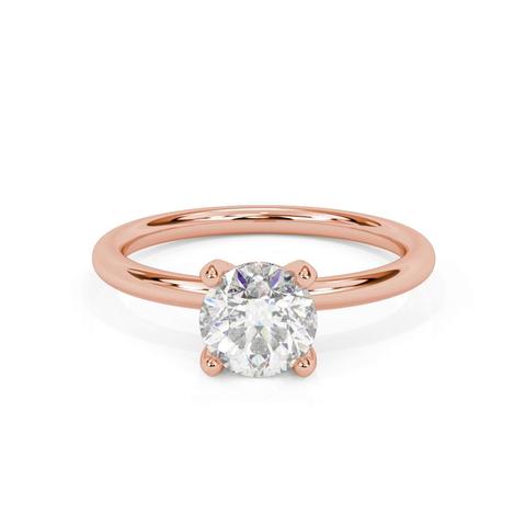 360 degree view of Paloma Diamond Prong Engagement Ring