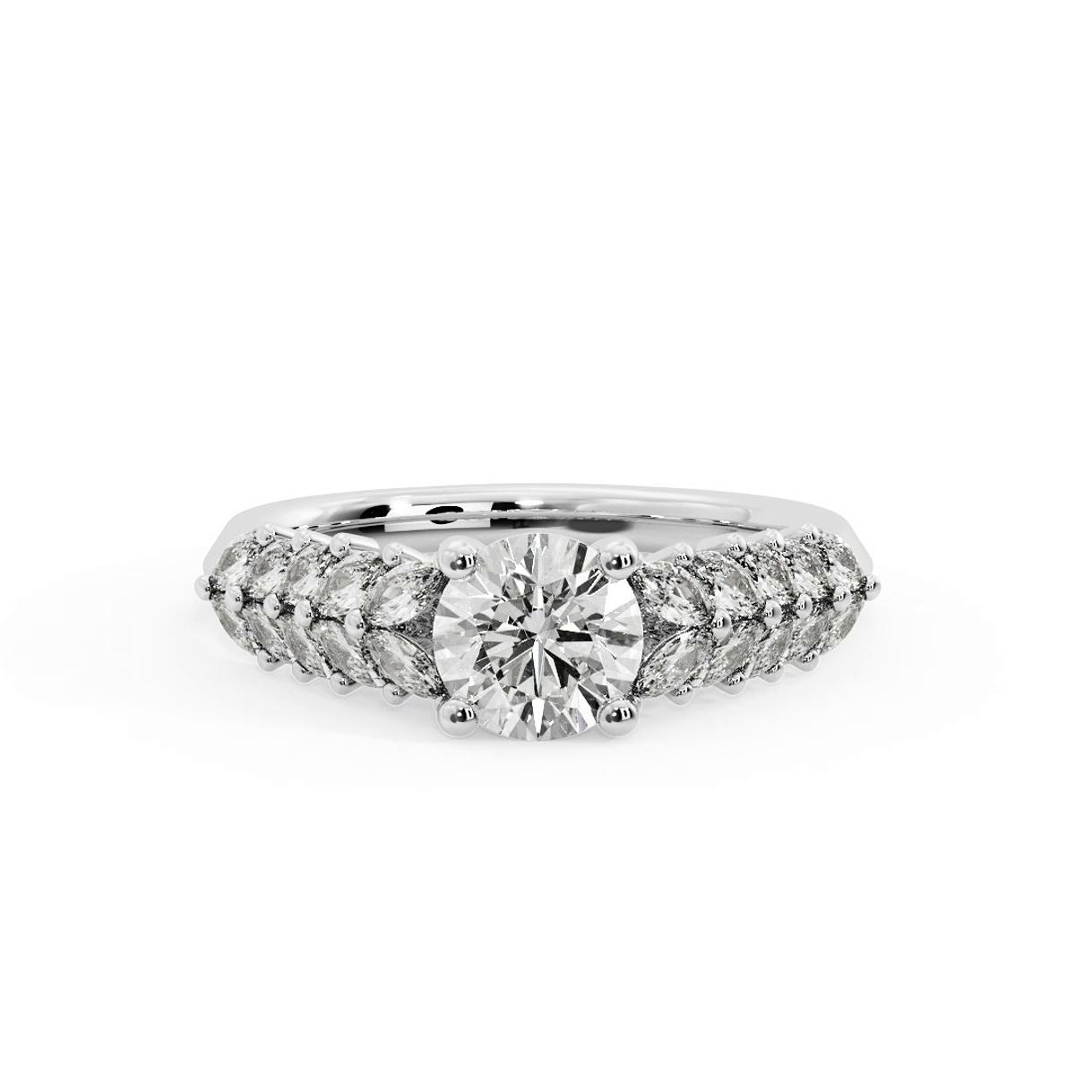 360 degree view of Kali Engagement Ring