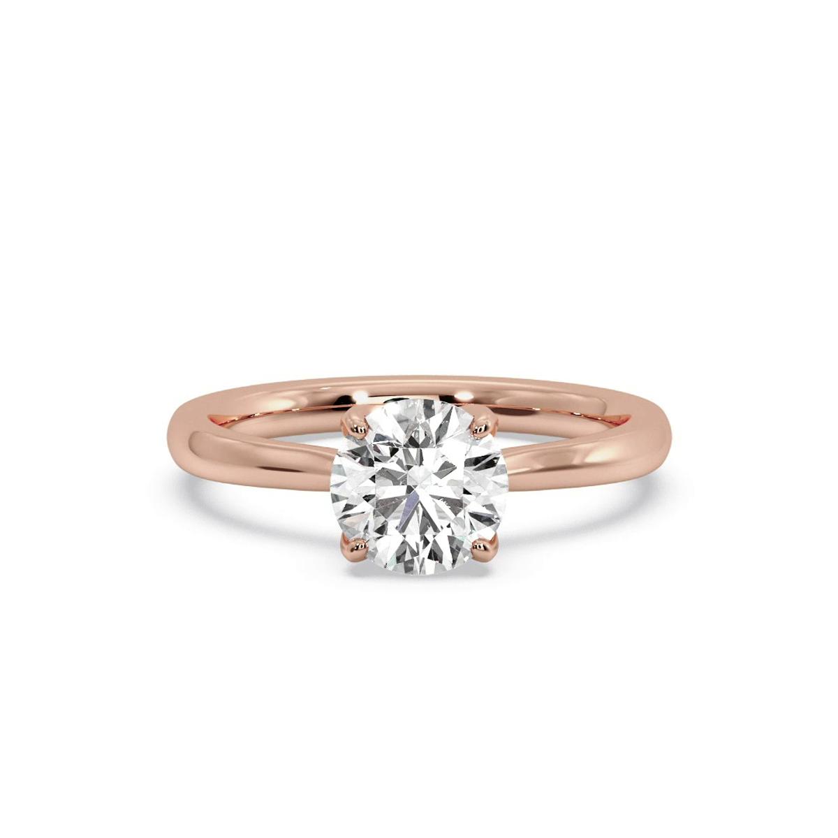 360 degree view of Paris Pavé Collar Engagement Ring