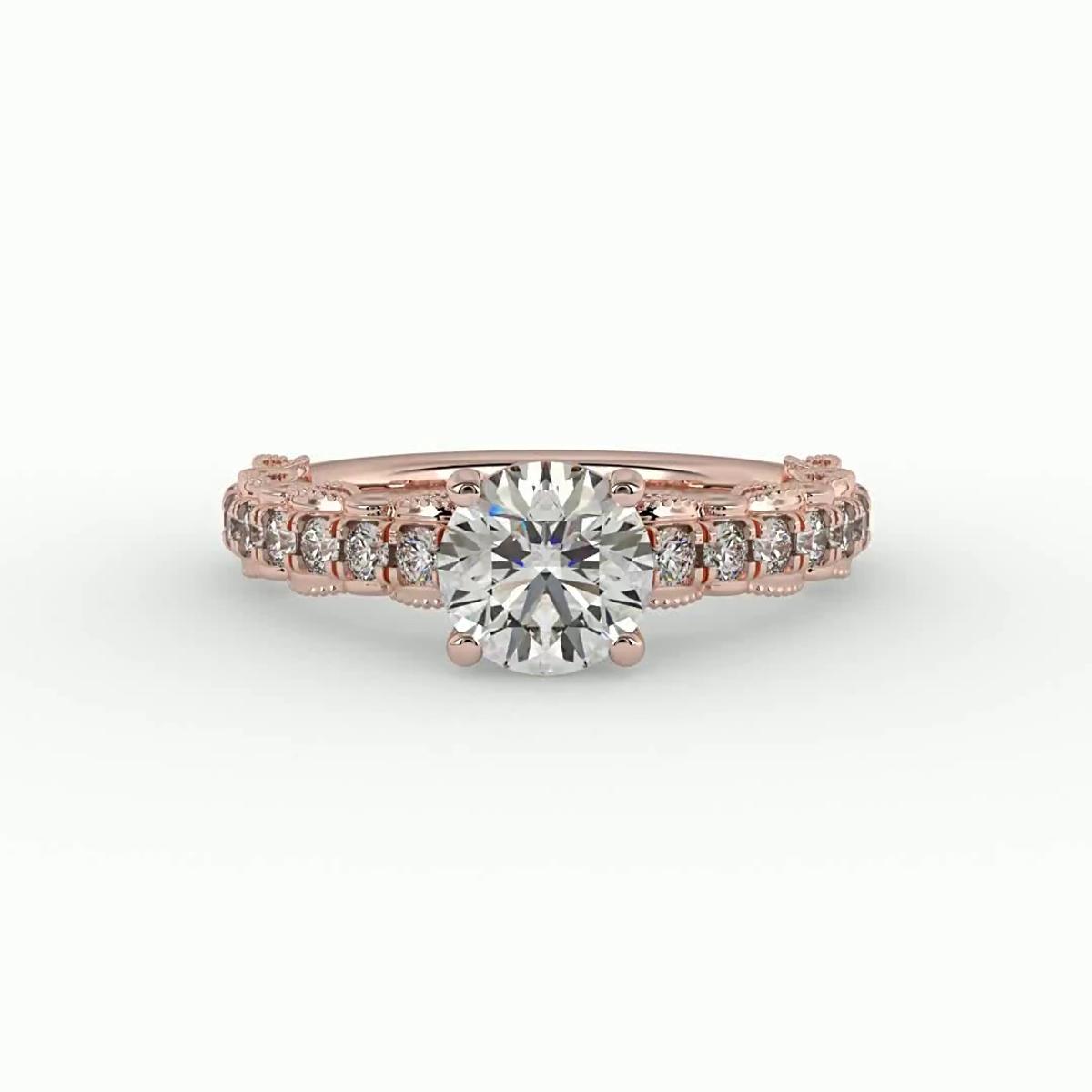 360 degree view of Zuri Engagement Ring