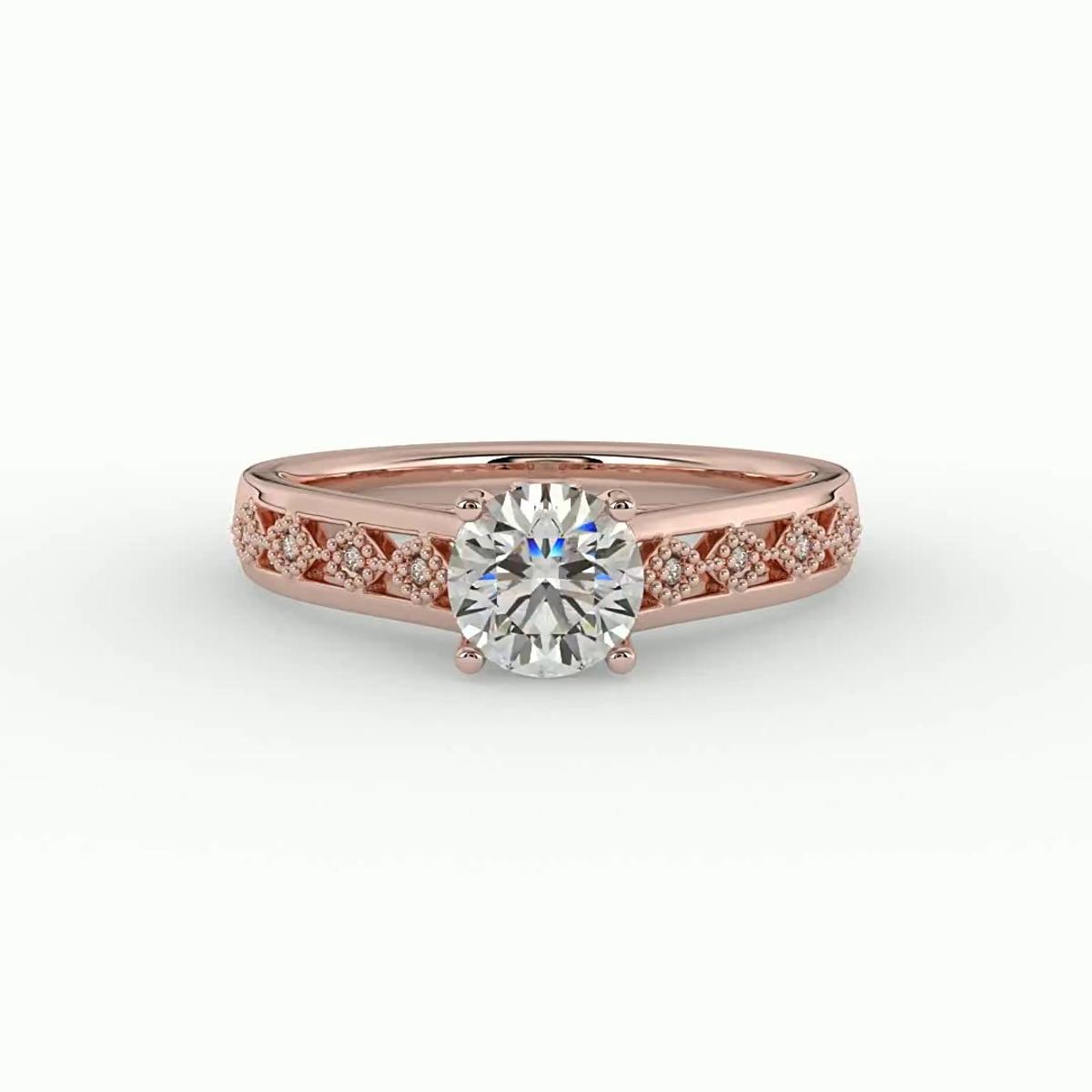 360 degree view of Meadow Solitaire Engagement Ring
