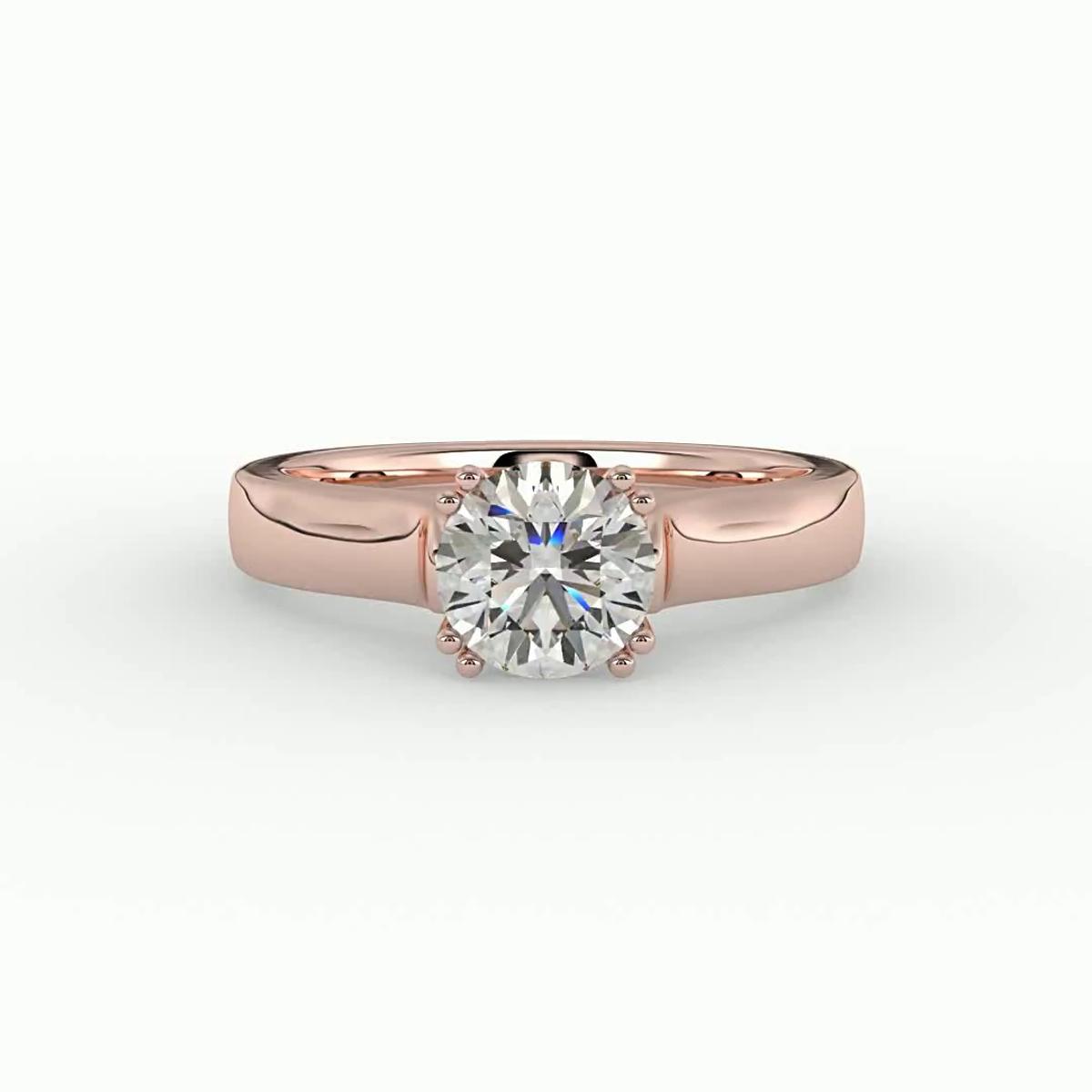 360 degree view of Emerson Solitaire Engagement Ring