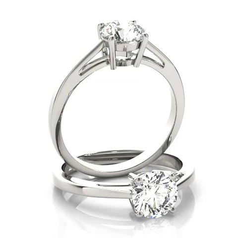 360 degree view of Chelsea Solitaire Engagement Ring