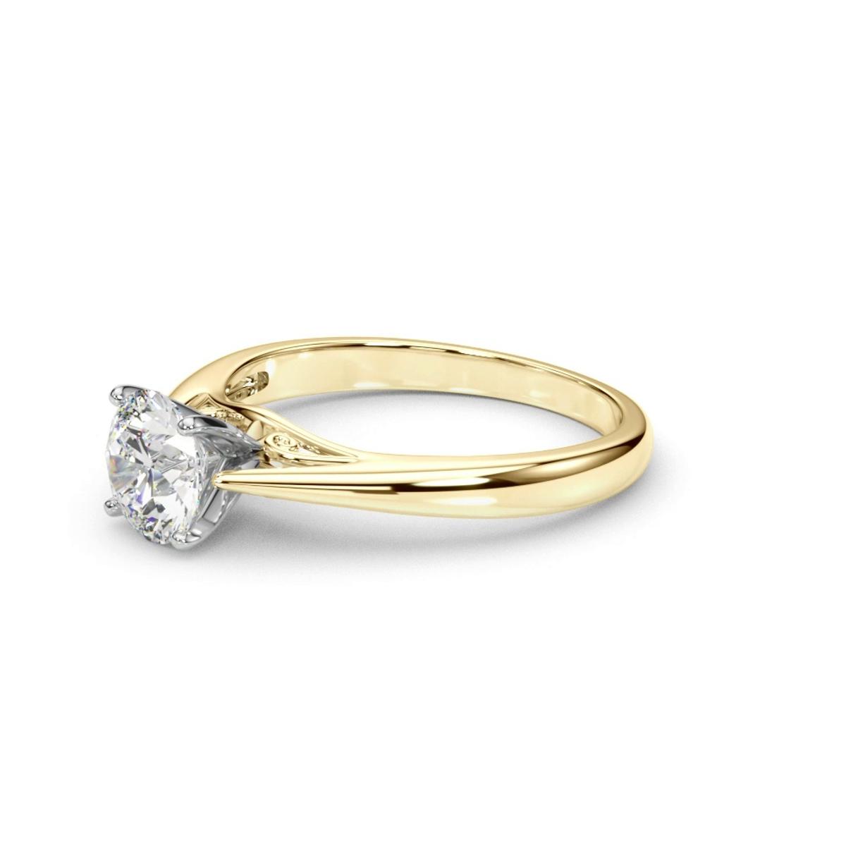 360 degree view of Fallon Solitaire Engagement Ring