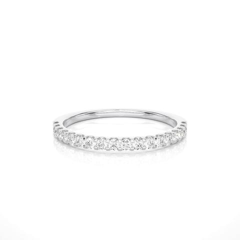 U-Prong Lab Diamond Band (.25 ct. tw.) - Platinum