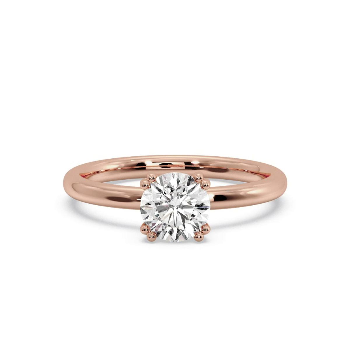 360 degree view of Margaret Double Prong Solitaire Engagement Ring