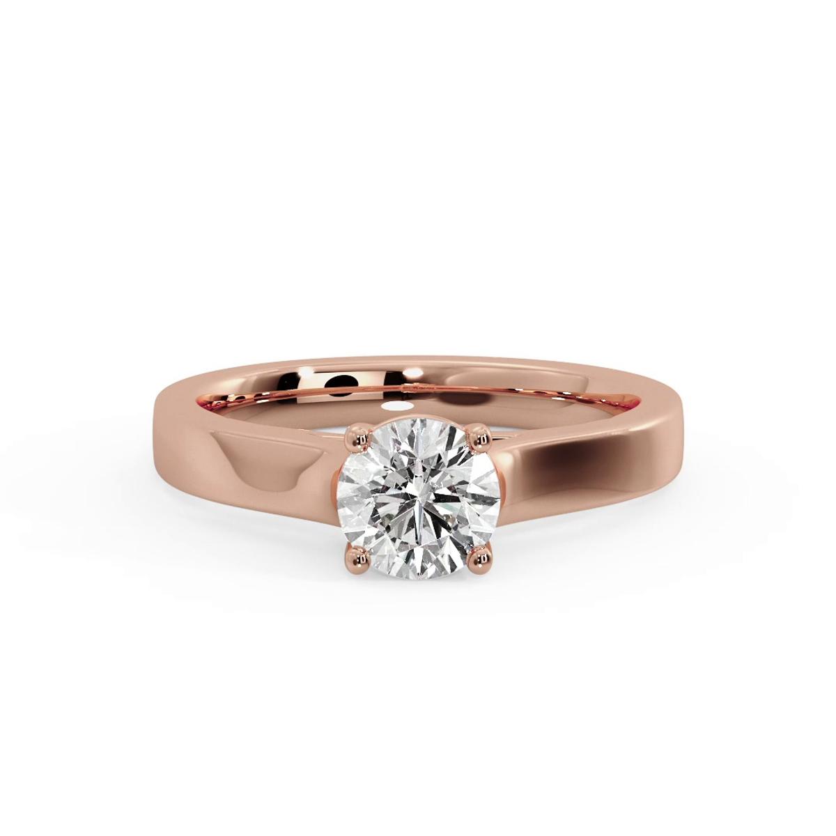 360 degree view of Cameron Trellis Style Solitaire Engagement Ring