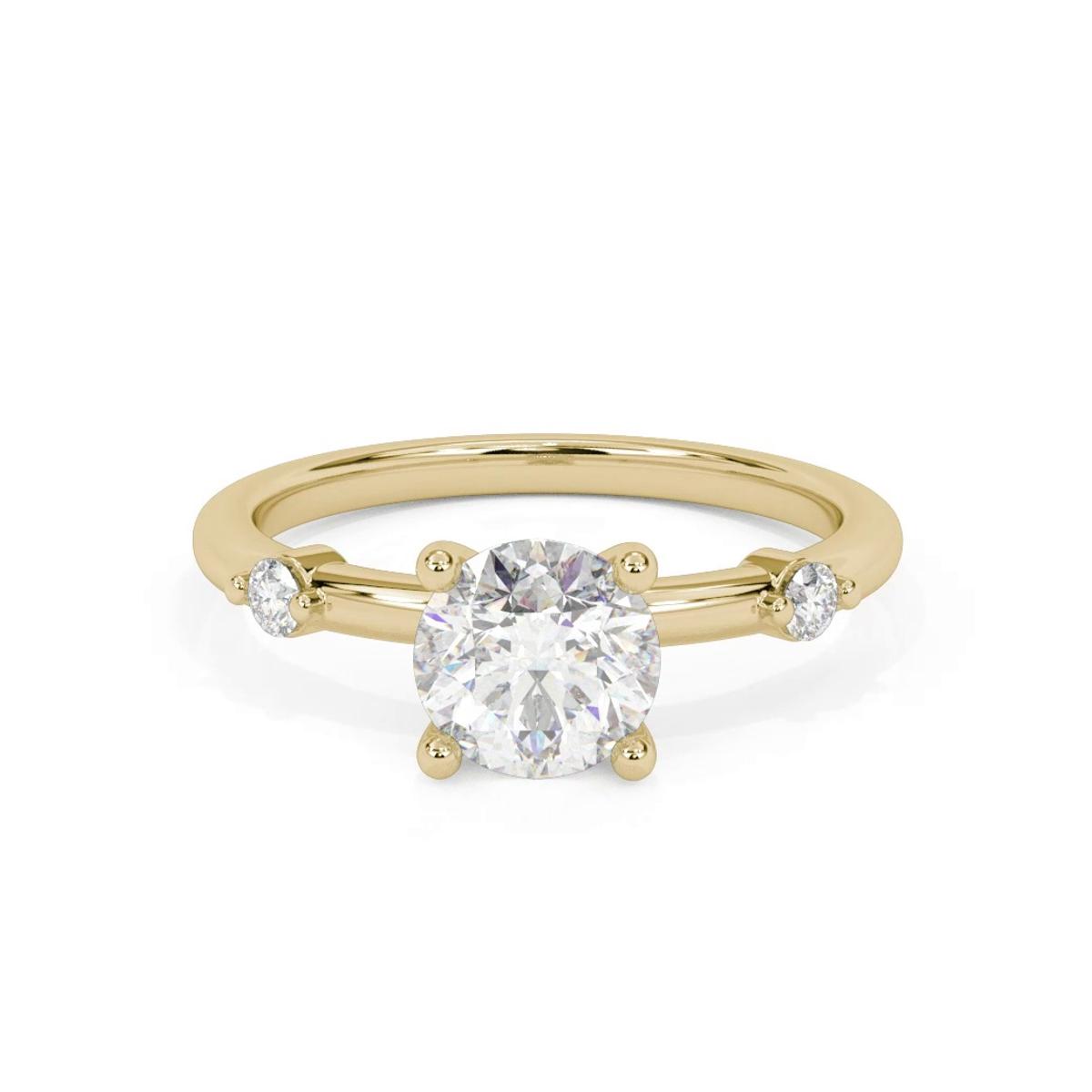 360 degree view of Daria Diamond Accent Engagement Ring