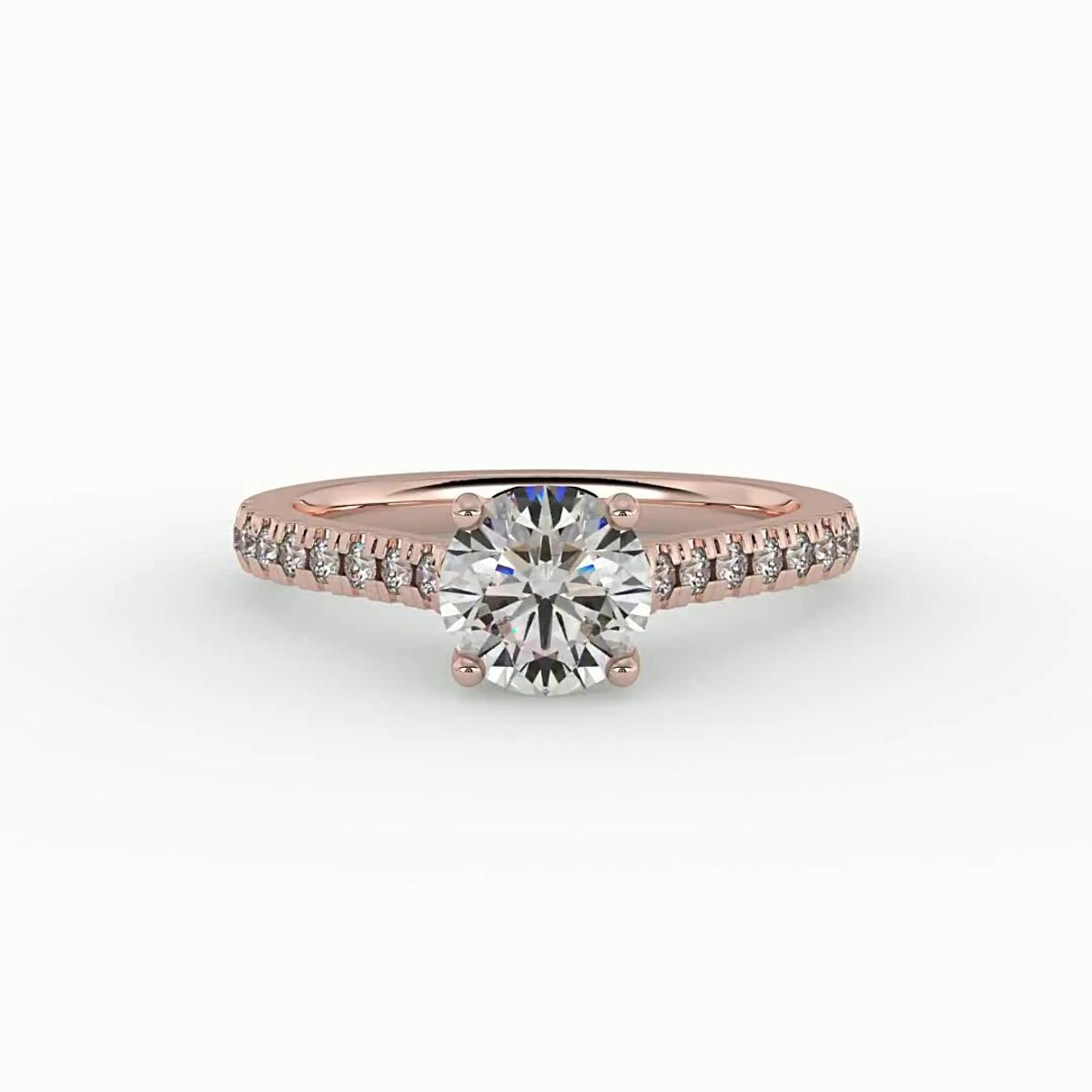 360 degree view of London Engagement Ring