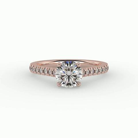 360 degree view of London Engagement Ring