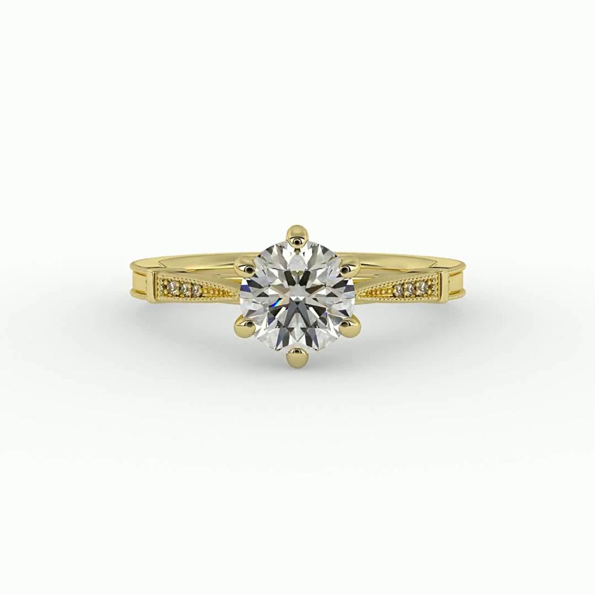360 degree view of Selena Engagement Ring