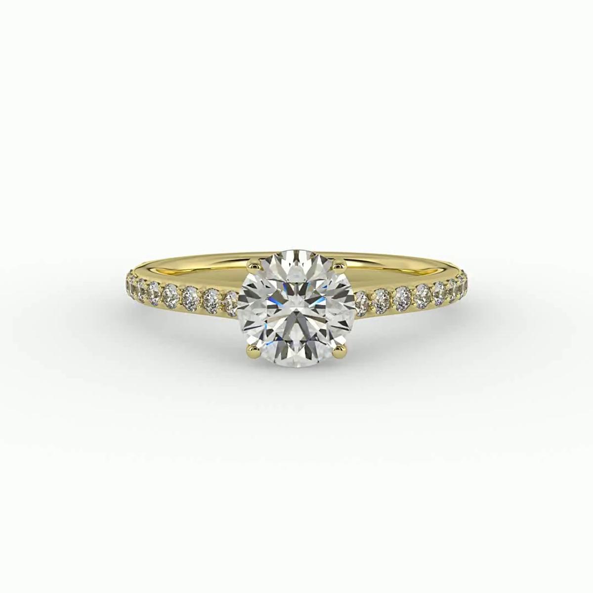360 degree view of Ruth Engagement Ring