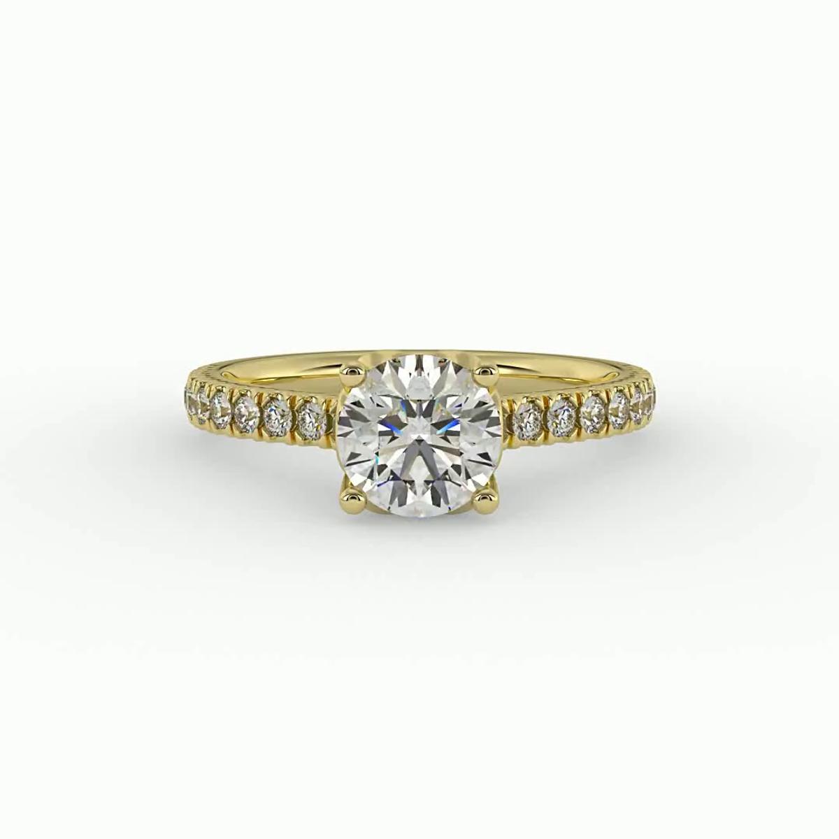 360 degree view of Jordyn Engagement Ring