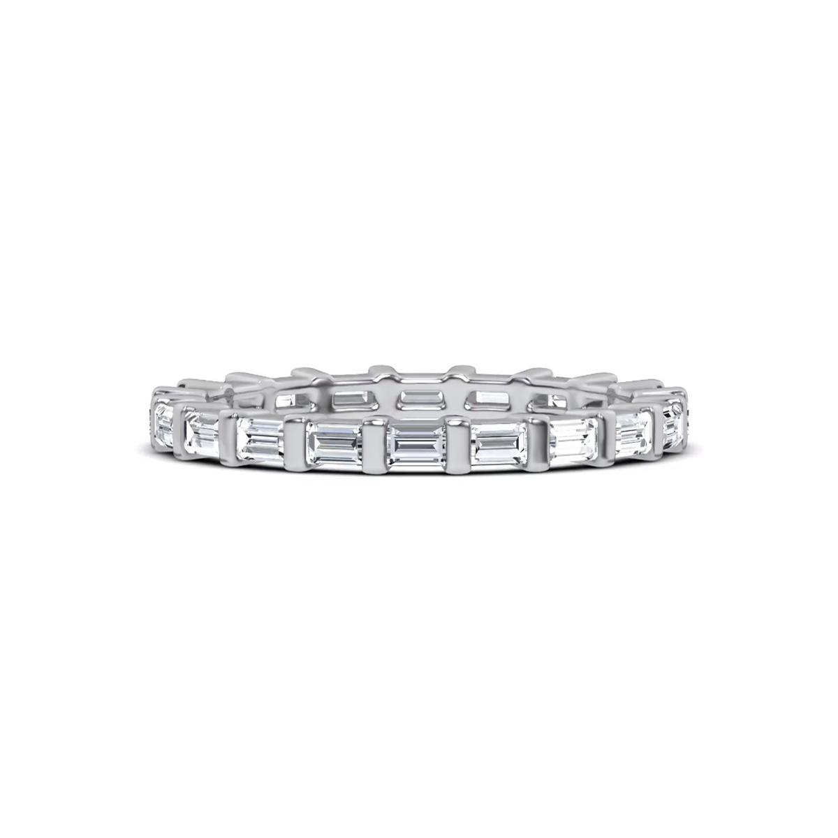 360 degree view of Baguette Lab Diamond Eternity Band (.50 ct. tw.)