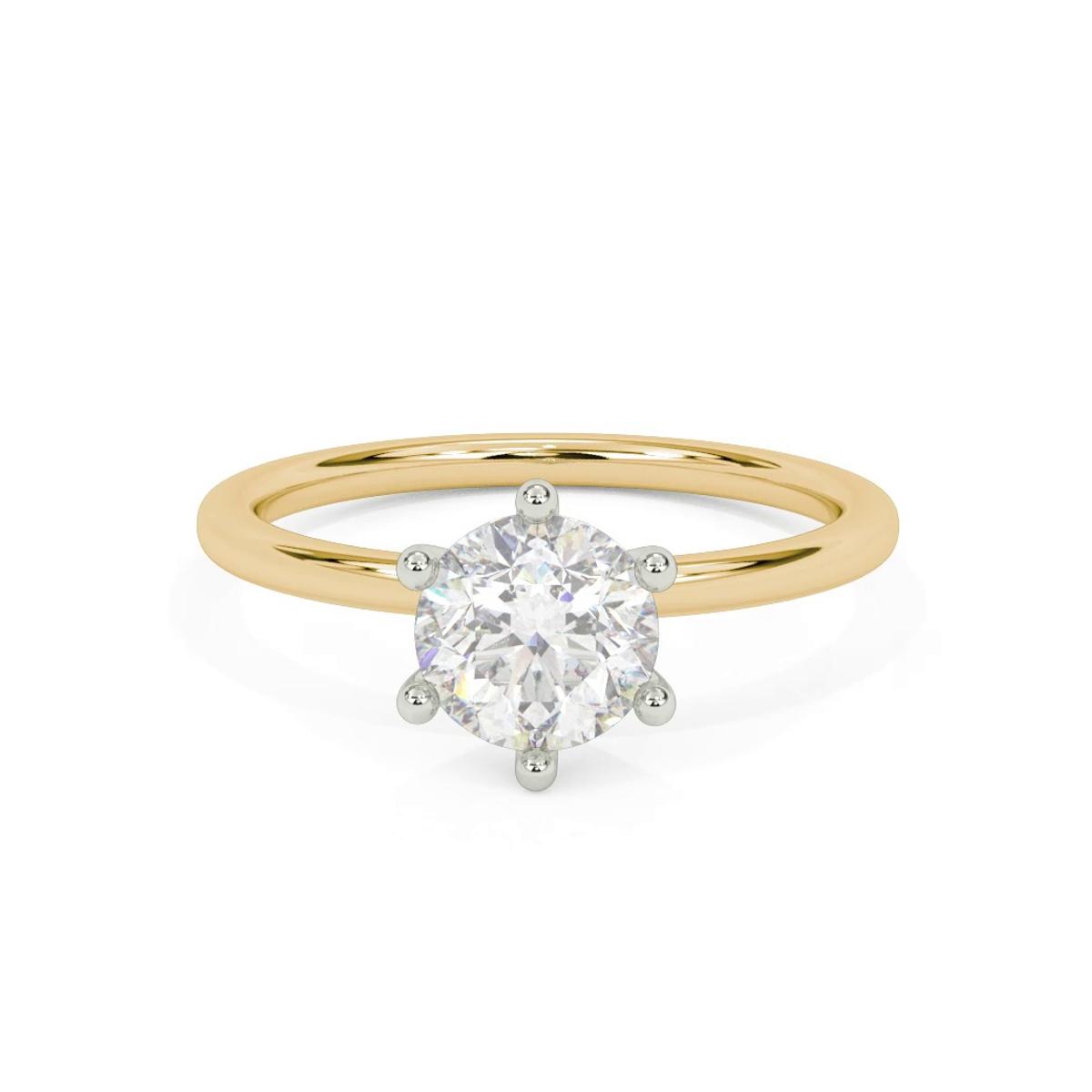 360 degree view of Barrie Two-Tone Solitaire