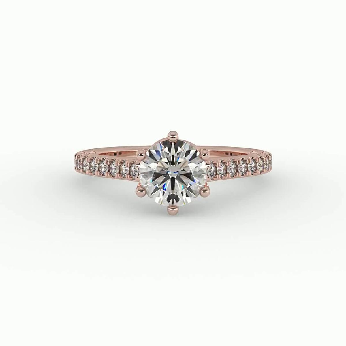 360 degree view of Harmony Engagement Ring