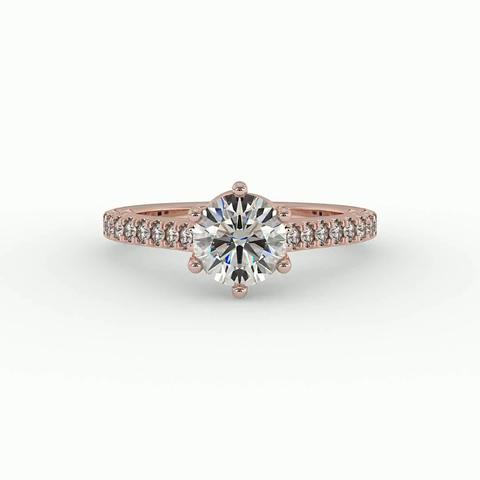 360 degree view of Harmony Engagement Ring