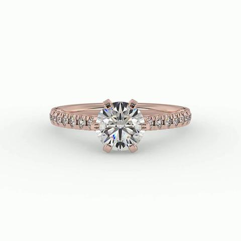 360 degree view of Arabella Engagement Ring