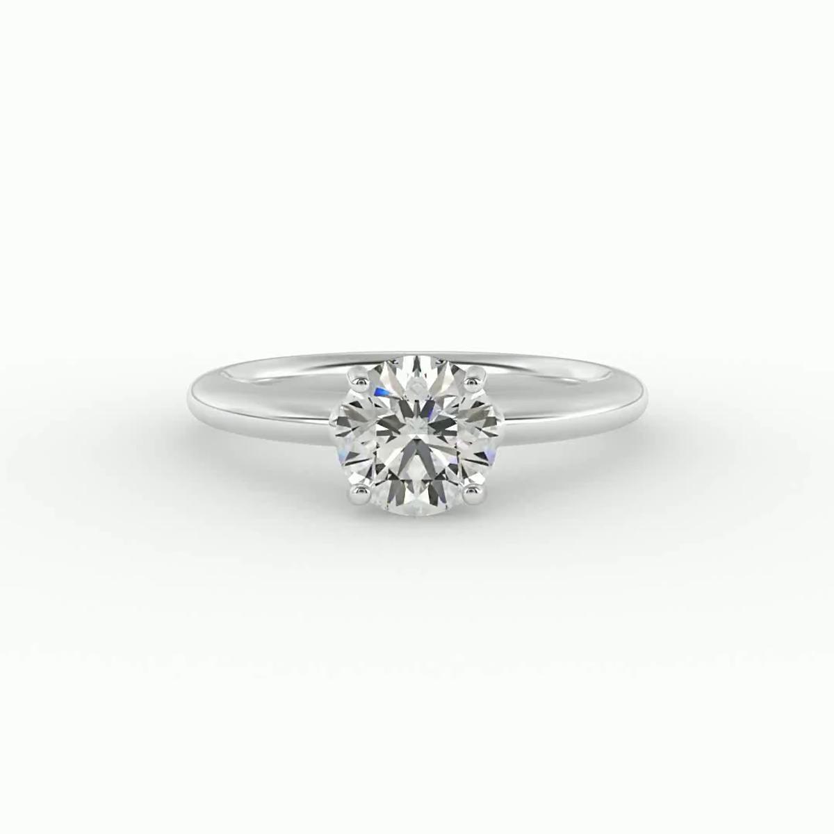 360 degree view of Julia Solitaire Engagement Ring