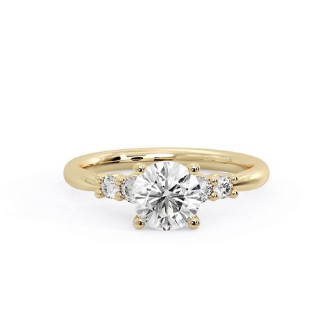 360 degree view of Madelynn 5-Stone Ring