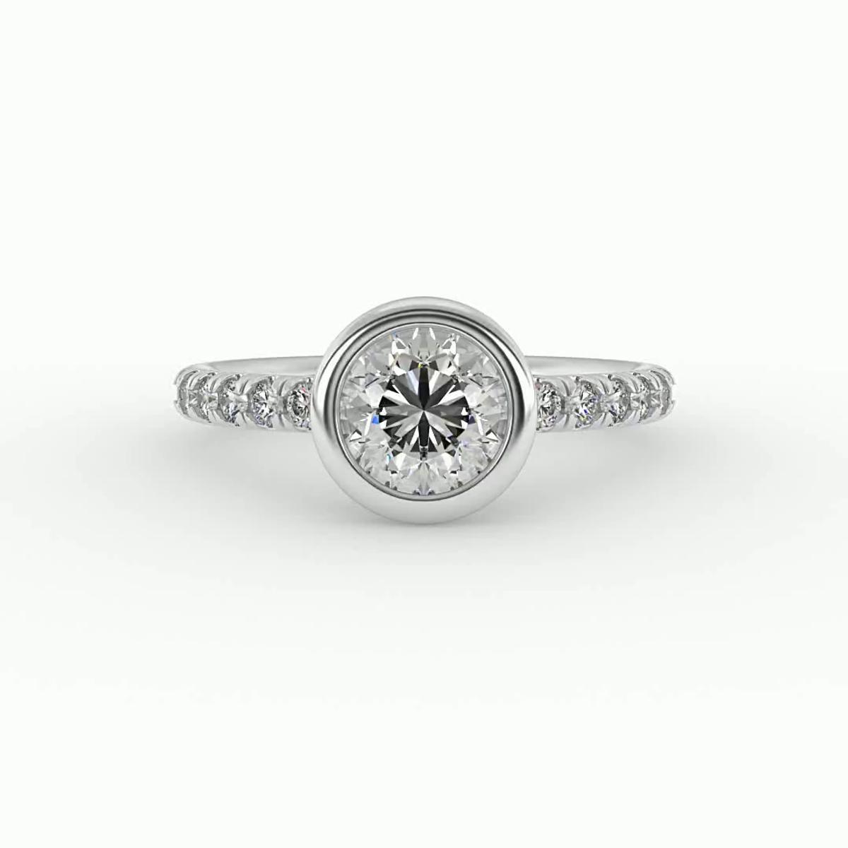 360 degree view of Juniper Engagement Ring