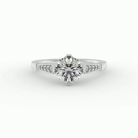360 degree view of Lauren Engagement Ring