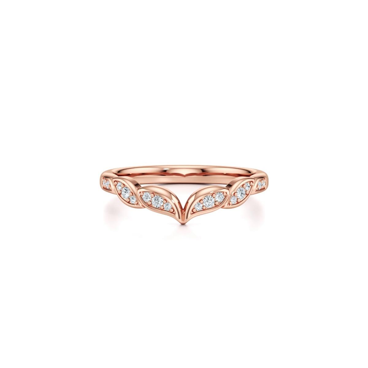 360 degree view of Senlis Leaf Chevron Band