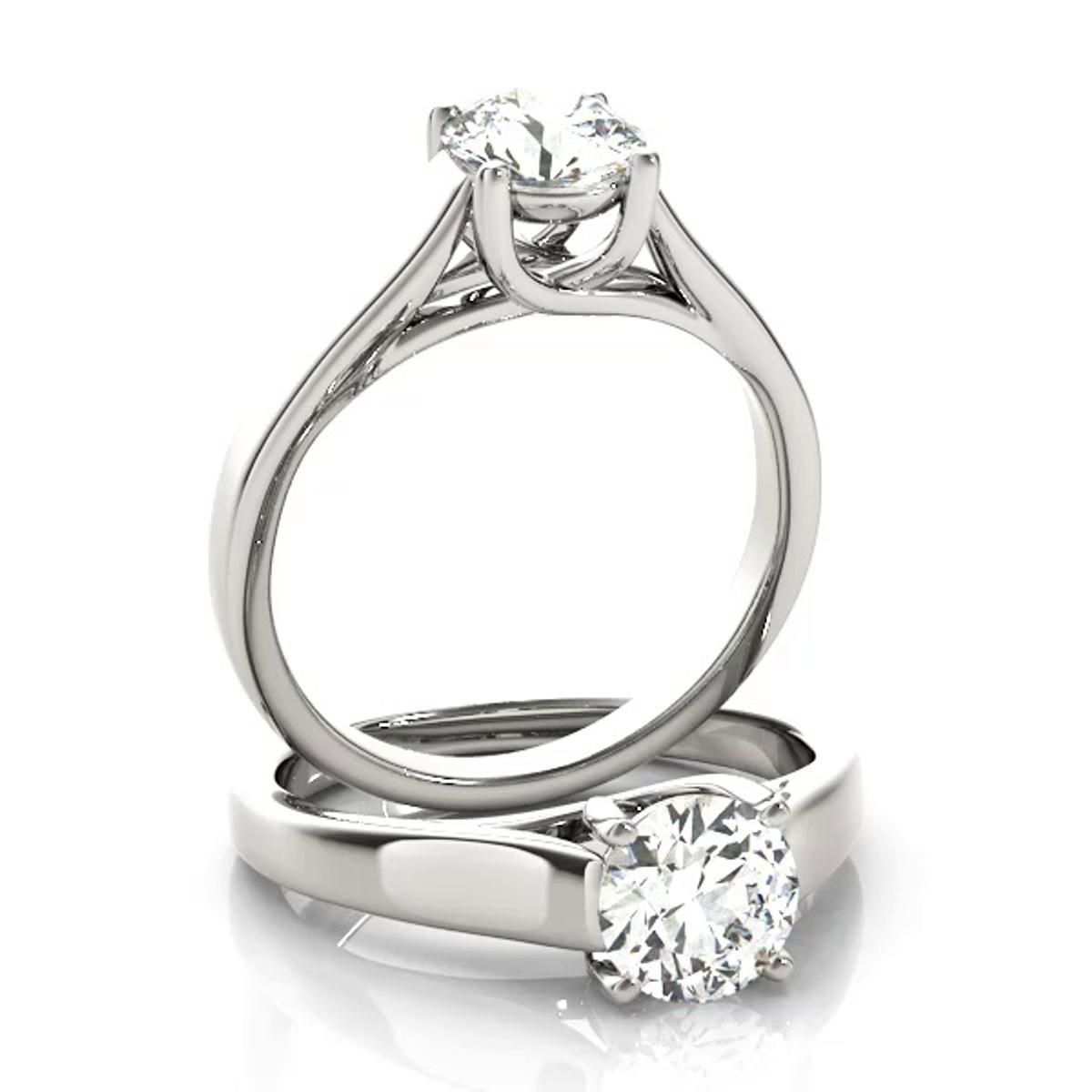 360 degree view of Jamila Solitaire Engagement Ring