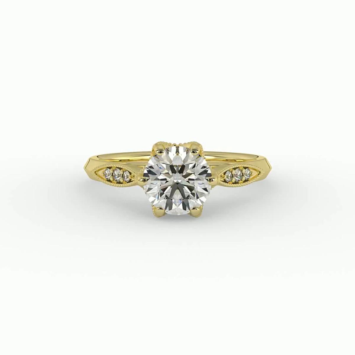 360 degree view of Lola Engagement Ring