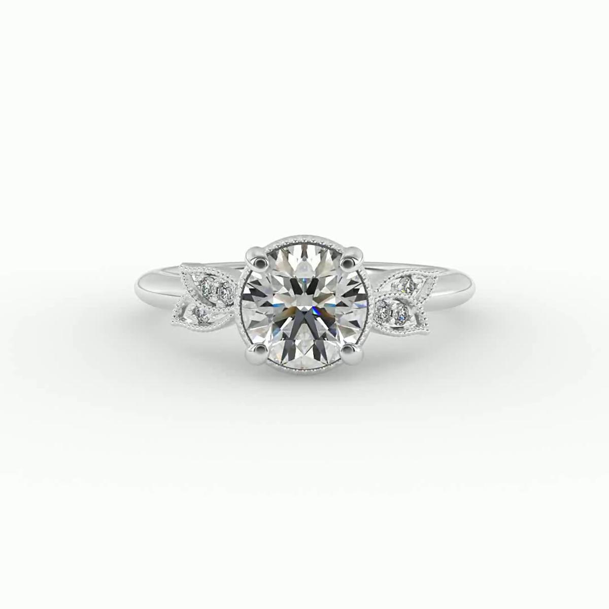 360 degree view of Lilah Engagement Ring